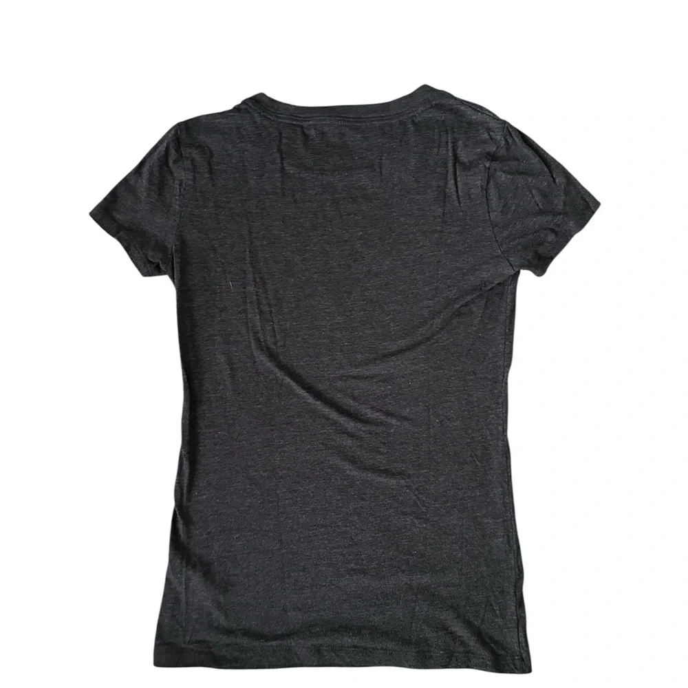 Aeropostale Black Graphic T-Shirt Size S - Picture 4 of 4